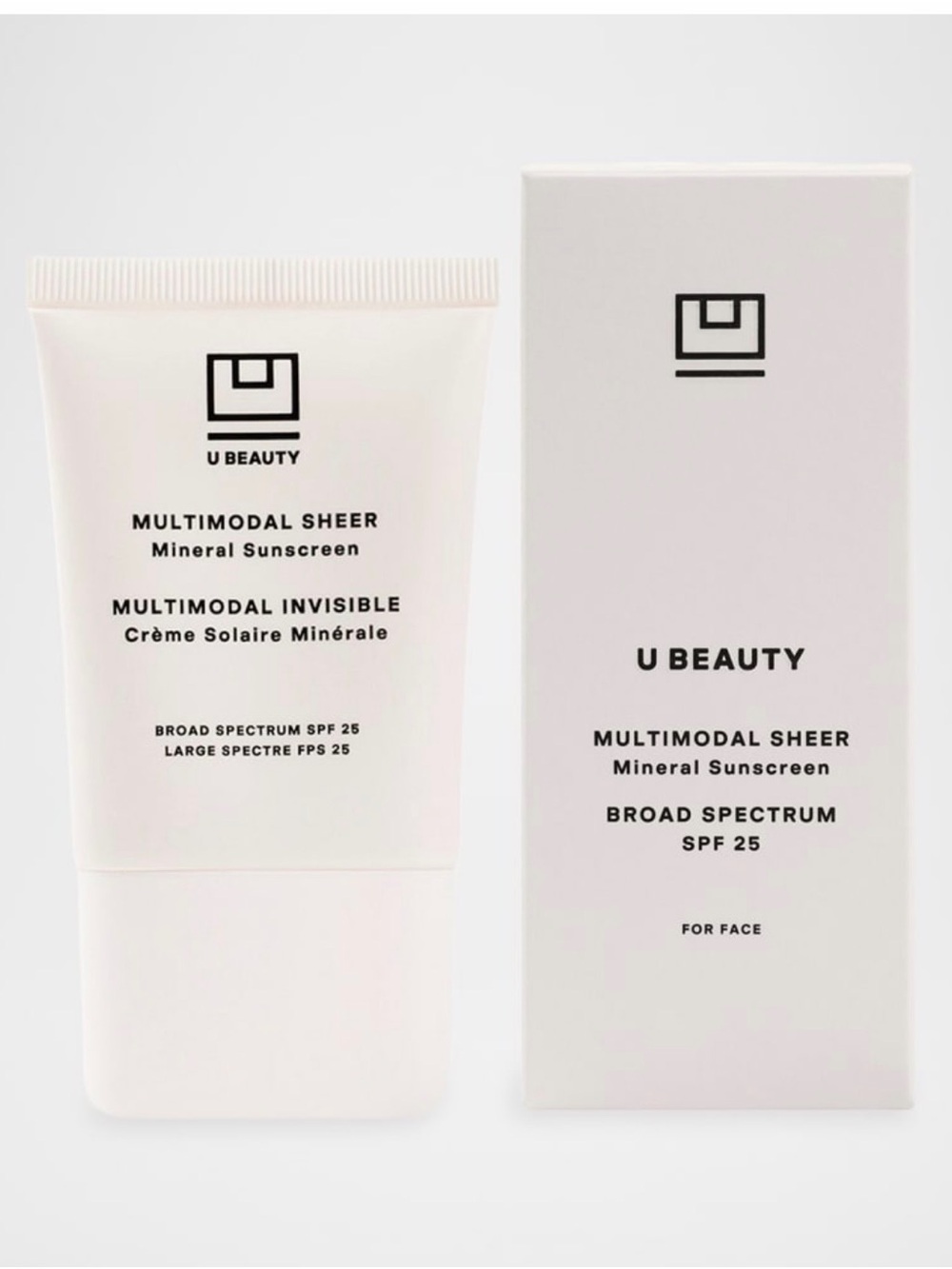 U Beauty Multimodal Sheer Mineral Sunscreen SPF 25
